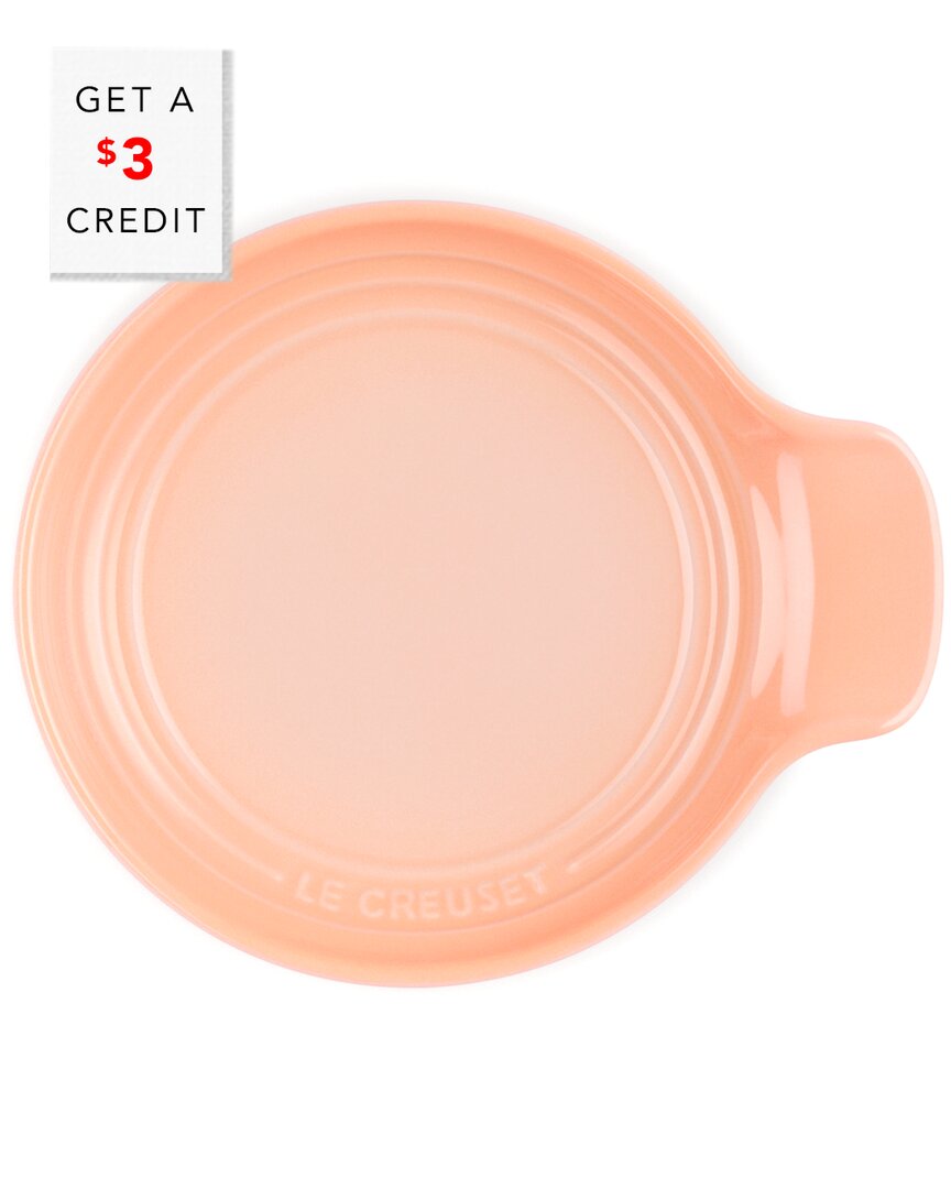 Le Creuset Signature Spoon Rest With $3 Credit In Orange