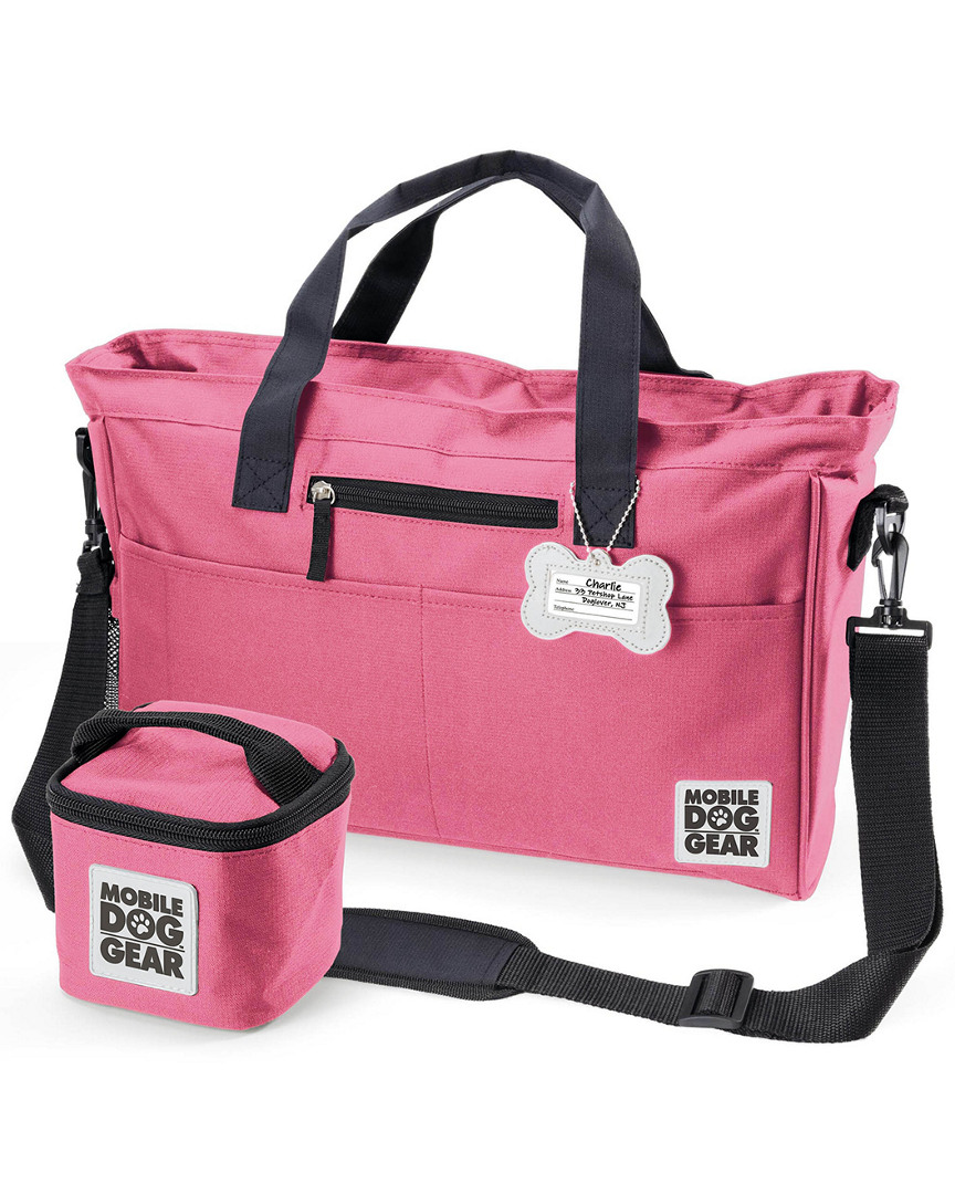 Mobile Dog Gear Day Away Tote Bag In Pink