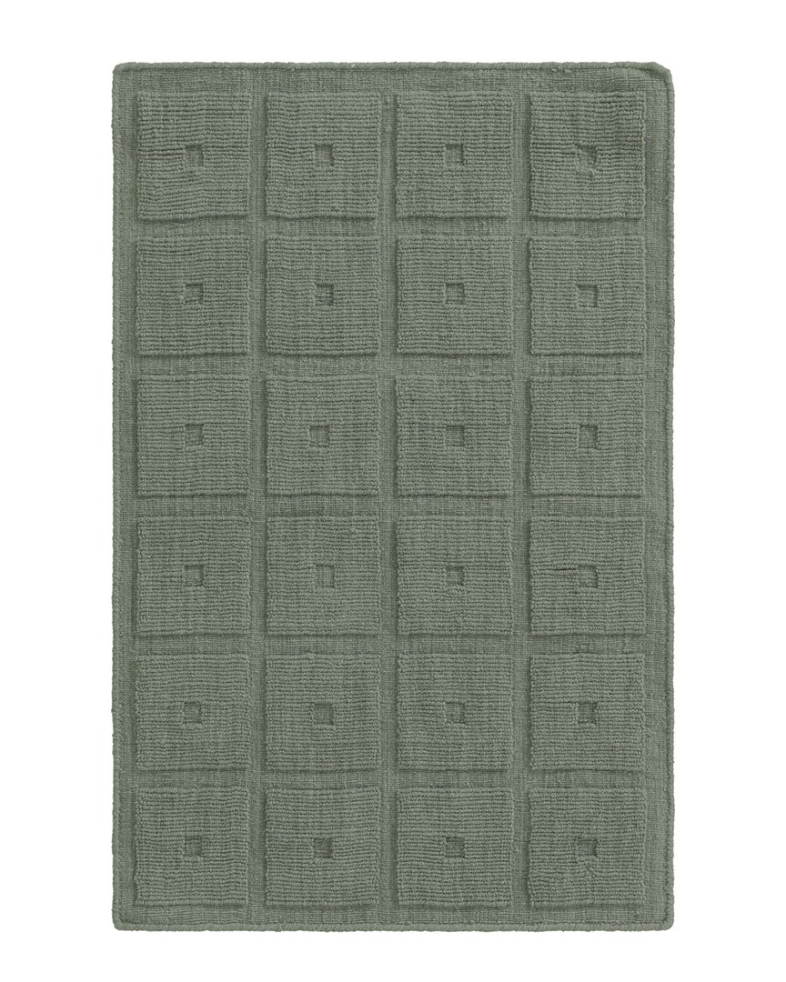 Obeetee Luna Wool Rug In Green