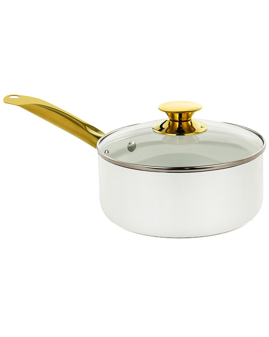 Holstein Housewares 3.5qt Ceramic Nonstick Sauce Pan