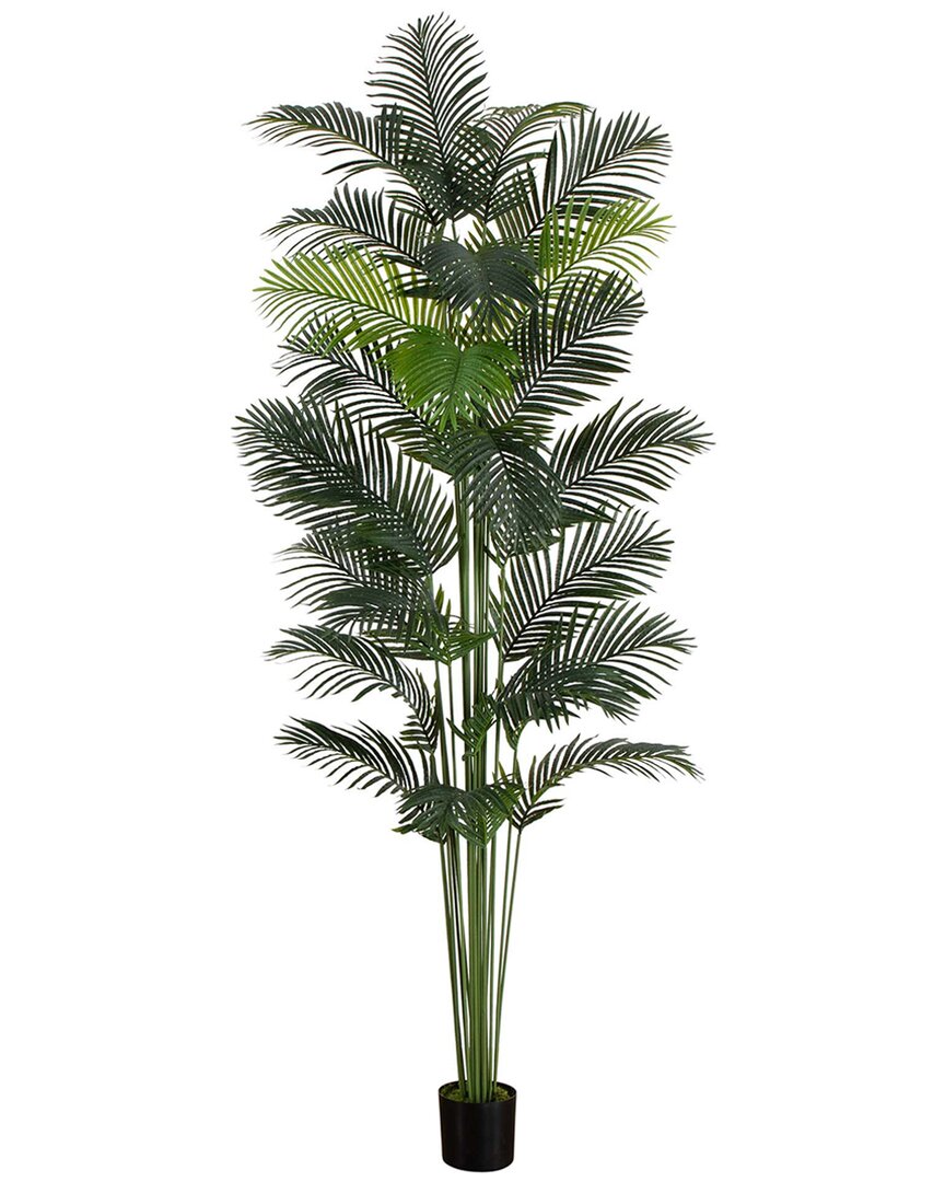 Nearly Natural 10-feet Artificial Paradise Palm Tree In Green
