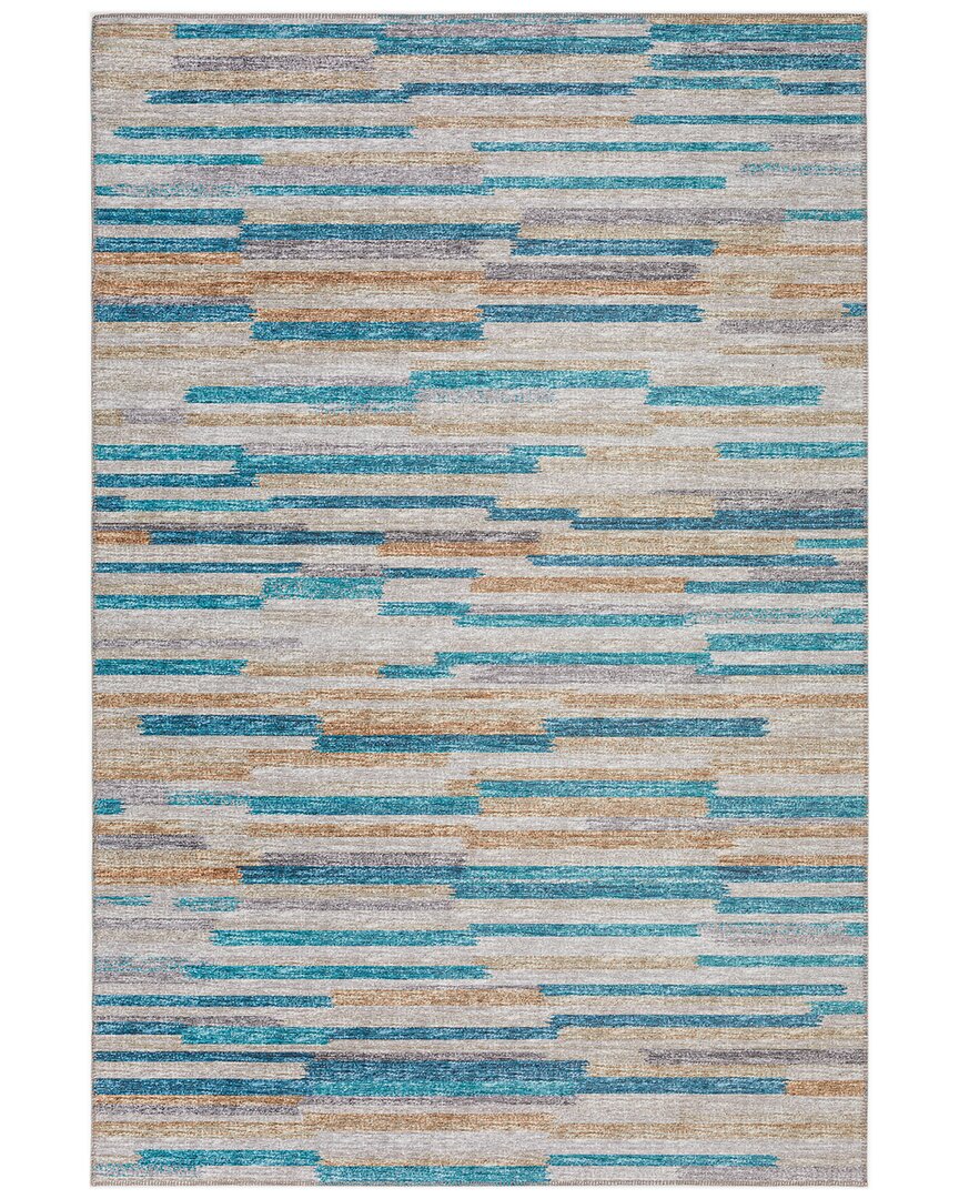 Addison Rugs Yuma Indoor/outdoor Washable Rug In Blue