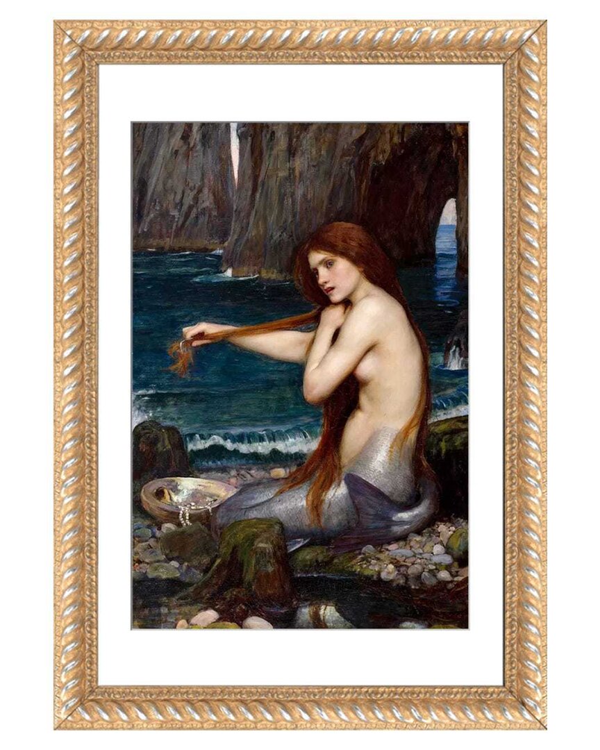 Shop Icanvas A Mermaid By John William Waterhouse Wall Art