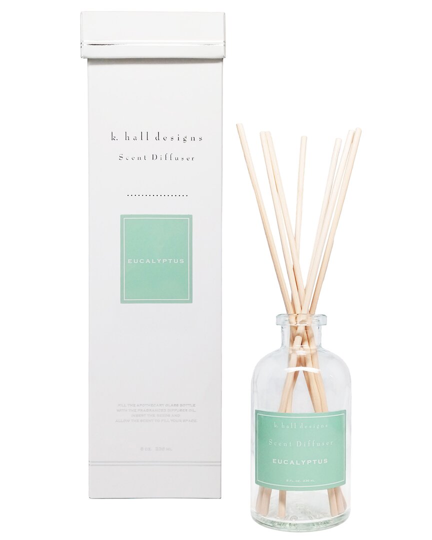 K. Hall Designs Eucalyptus Diffuser Kit In Clear