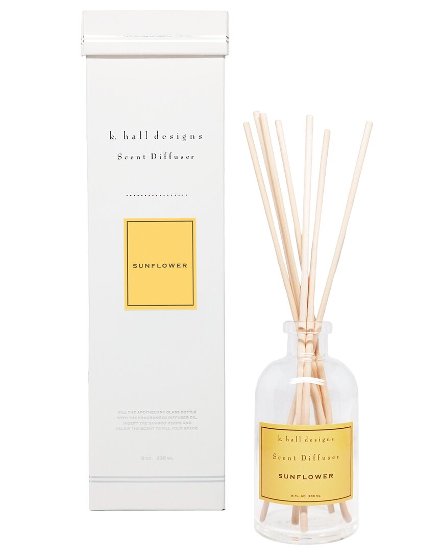 K. Hall Designs Sunflower Diffuser Kit In Clear