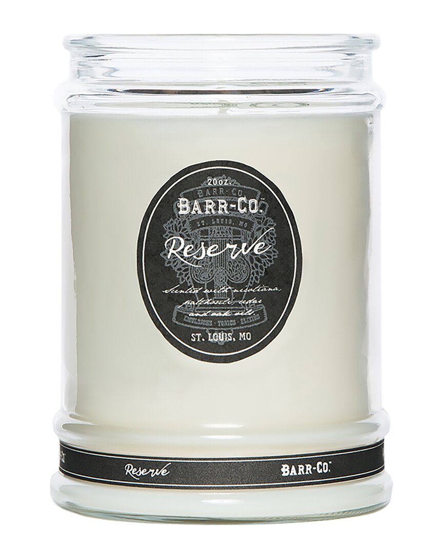 Barr-co. Reserve Tumbler Candle In Clear