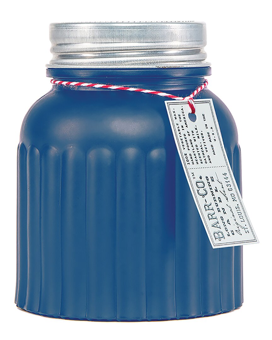 Barr-co. Original Scent Blue Apothecary Jar Candle
