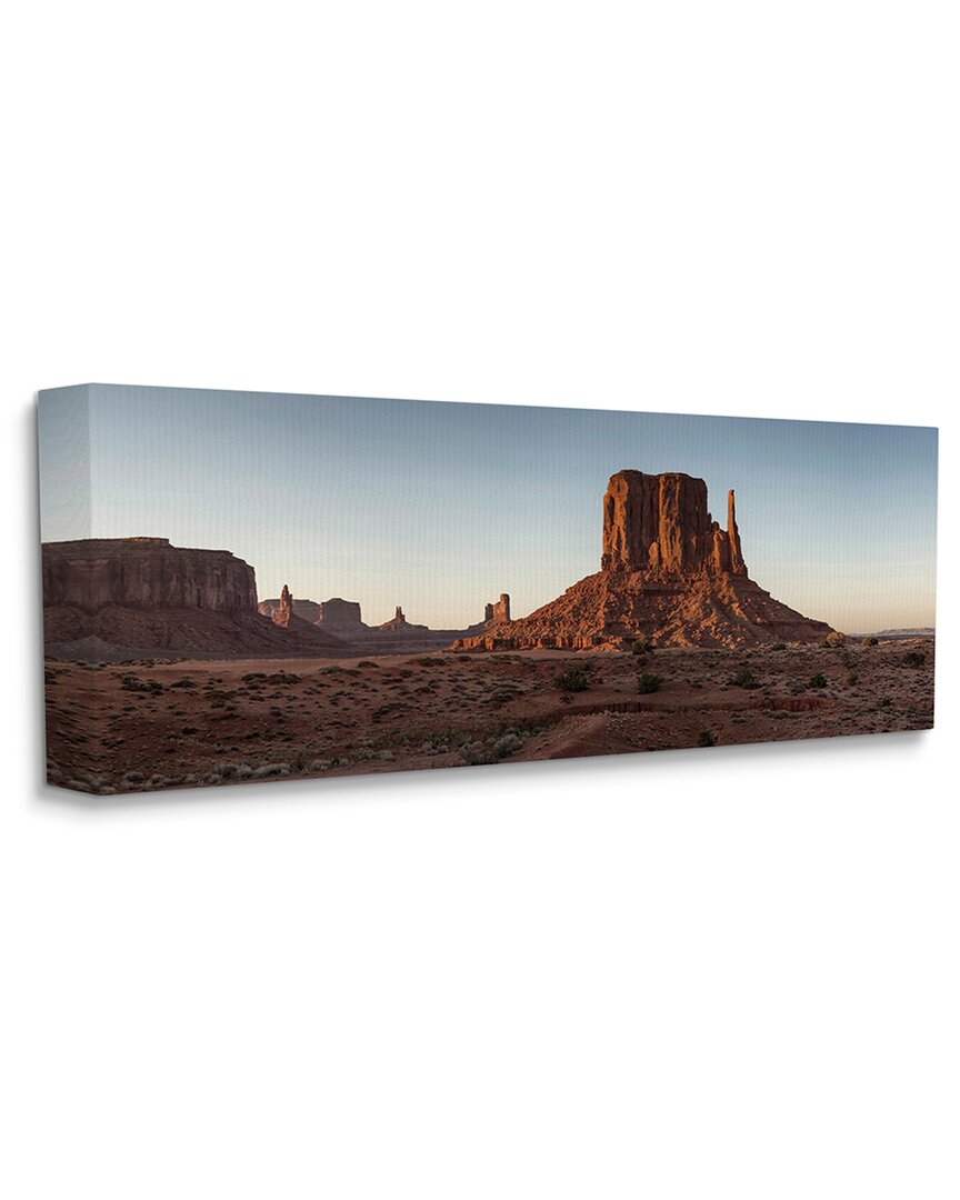 Stupell Industries Dessert Landscape Canyon Sky Blue Brown Photograph Stretched Canvas Wall Art By Andre Eic