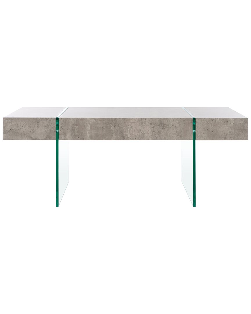 Safavieh Jacob Rectangular Glass-leg Modern Coffee Table