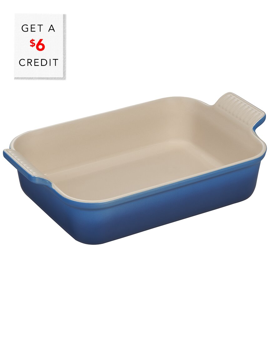 Le Creuset 2.5qt Rectangular Dish With $6 Credit