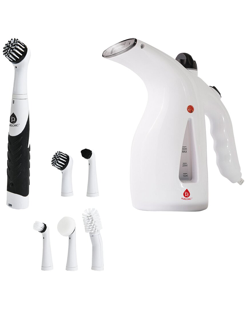 Pursonic Cordless Power Scrubber Cleaning Brush In Multi