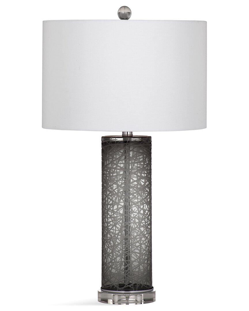 Bassett Mirror Danbury Table Lamp In Grey