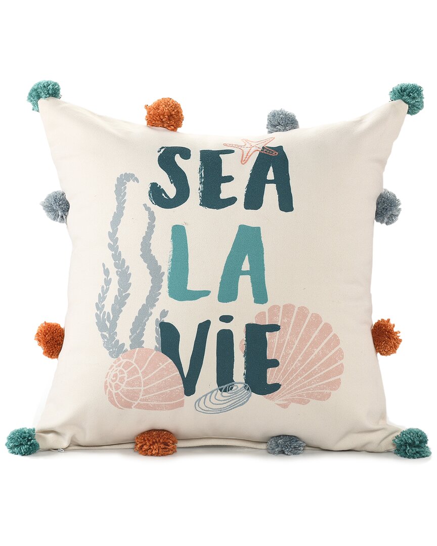 Lr Home Sancia Sea La Vie Throw Pillow In Multicolor