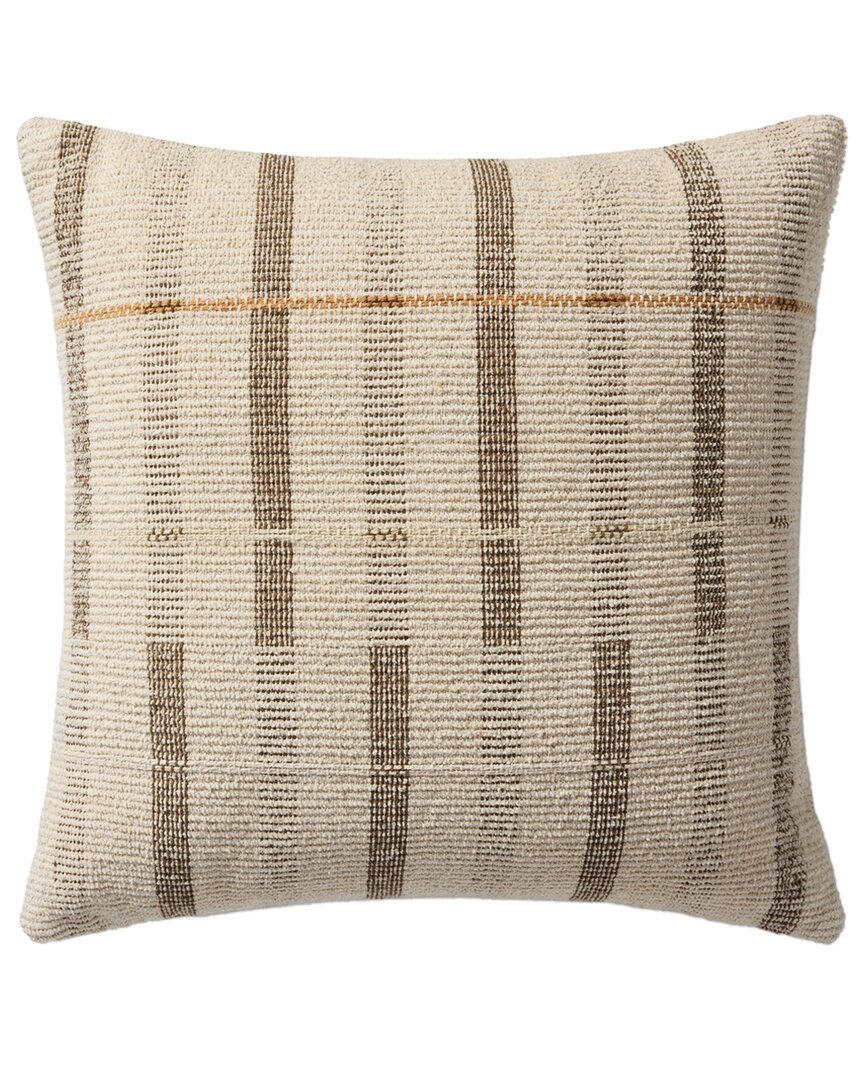 Loloi Ii Loloi 20x20in Pillow Cover With Down Insert