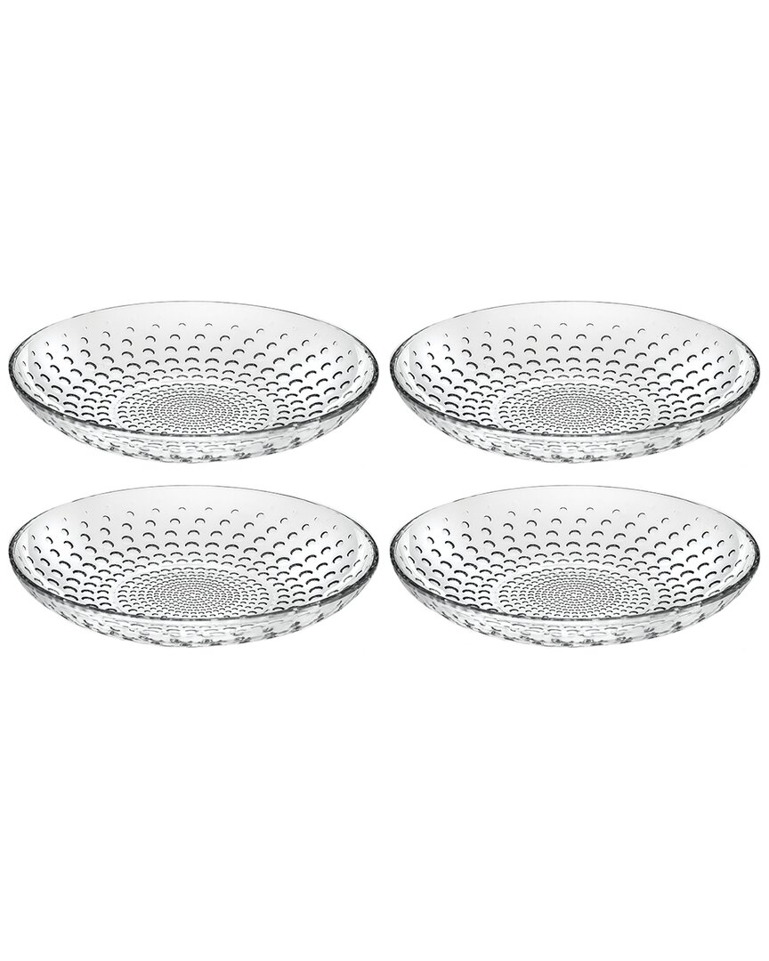 Barski Glass Bowls Set Of 4 In Clear