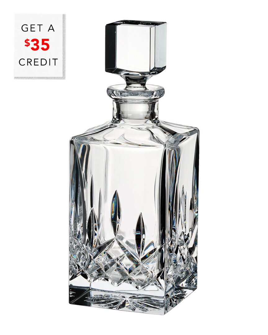 Waterford Lismore Decanter Square 26oz With $35 Credit