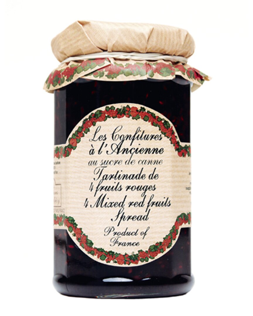 Les Confitures A L'ancienne Mixed Red Fruit Spread 6 Pack