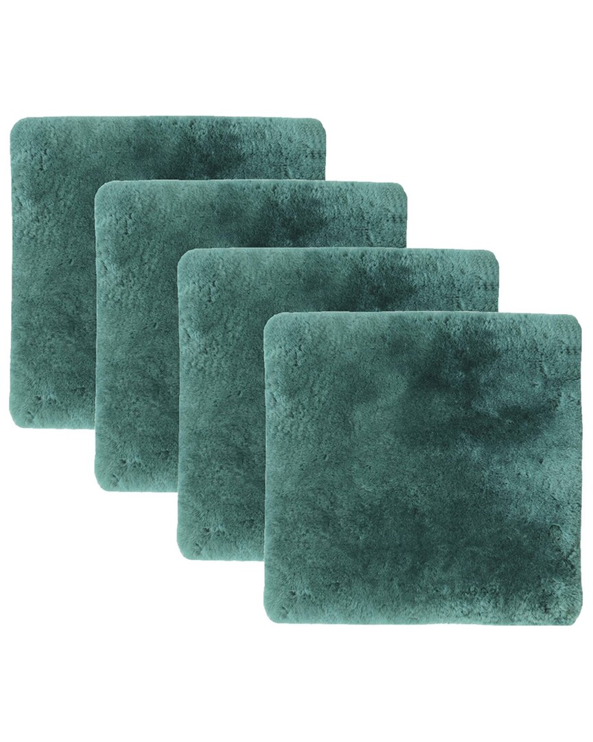 Natural Group Natural Pack Of 4 Medical Sheepskin 17x17in Chair Pads