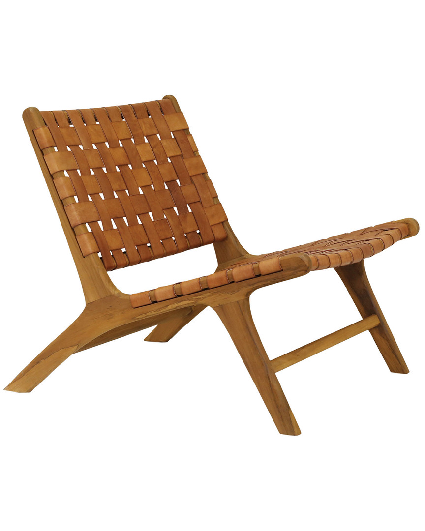 Artistic Home & Lighting Light Marty Chair In Brown