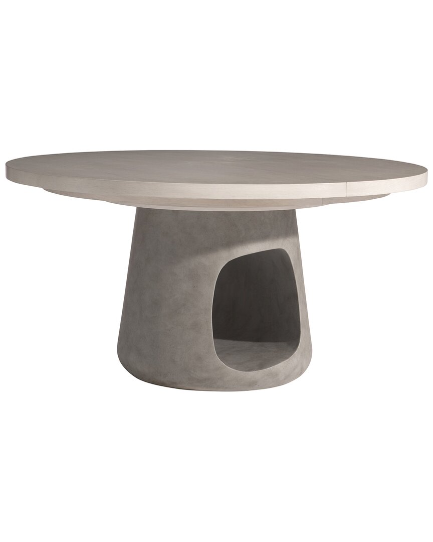 Bernhardt Sereno Round Dining Table In Brown