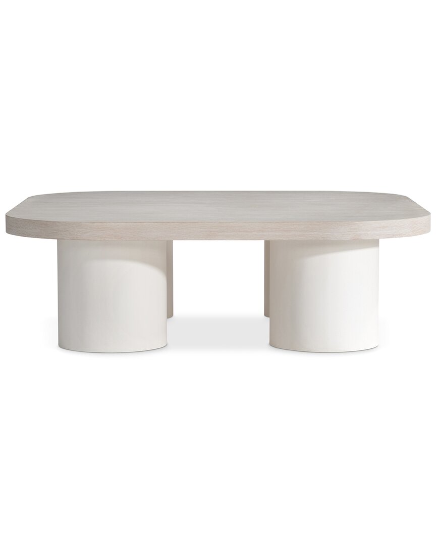 Bernhardt Turo Cocktail Table In White