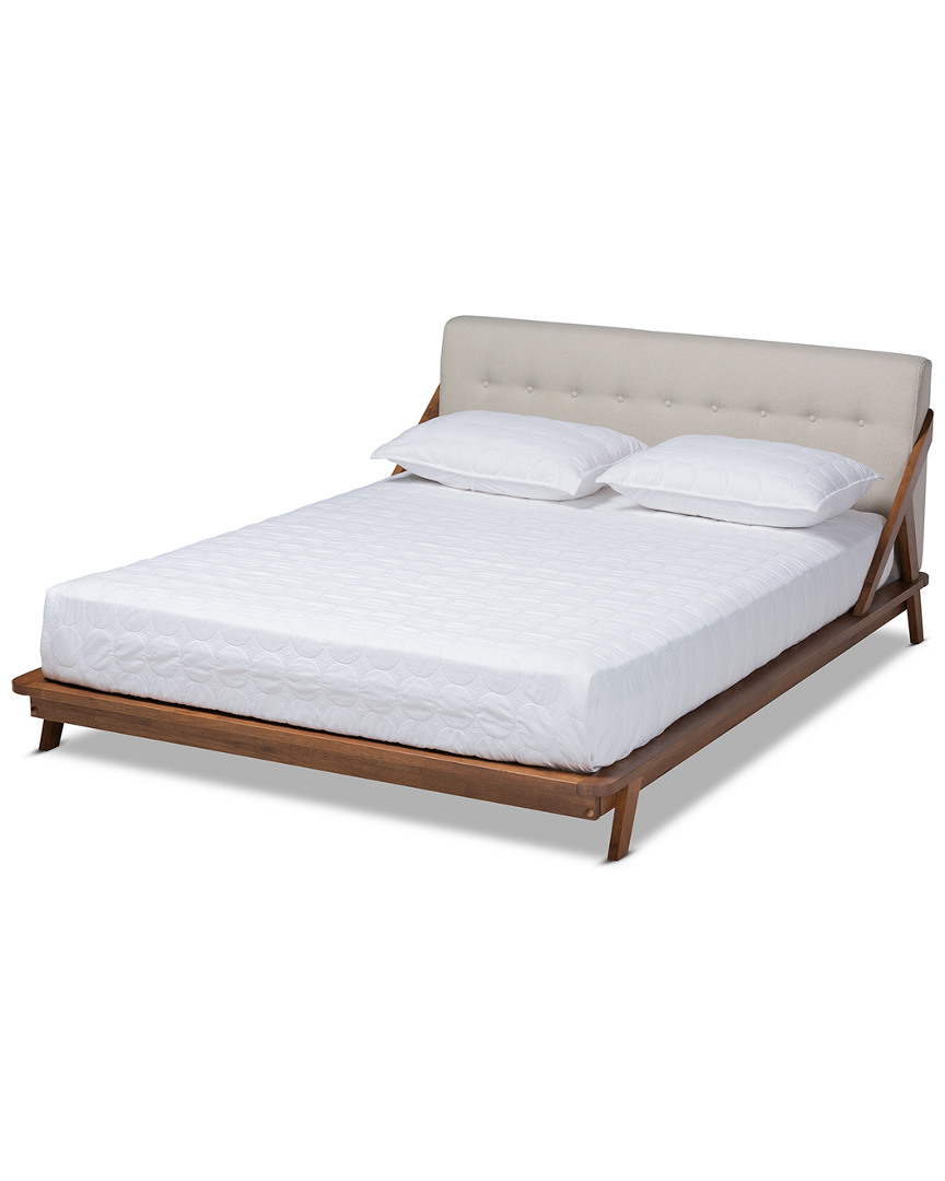 Baxton Studio Sante King Size Platform Bed