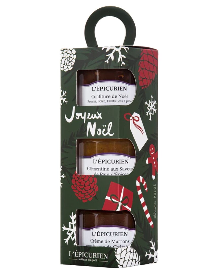 L'epicurien Holiday Set 6 Pack In Red