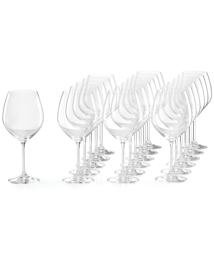 Lenox Tuscany Classics 18pc Red Wine Glass Set In Clear
