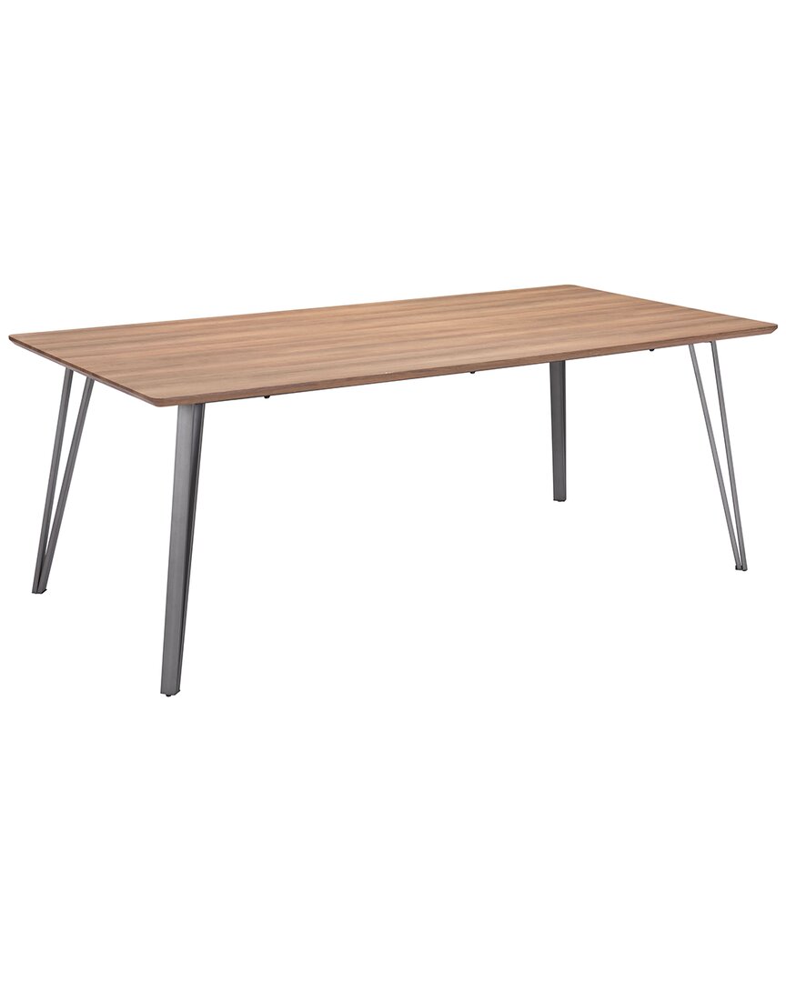 Zuo Modern Perpignan Dining Table In Brown