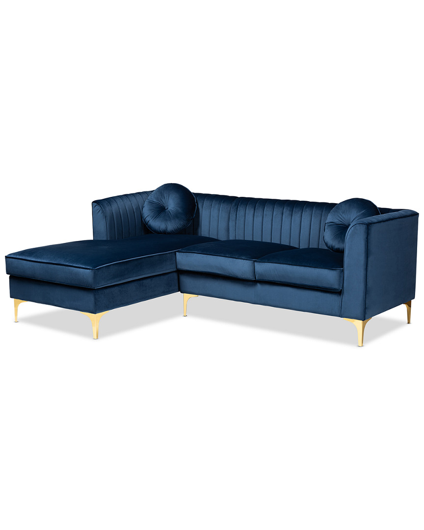 Design Studios Giselle Mirrored Left Facing Sectional Sofa