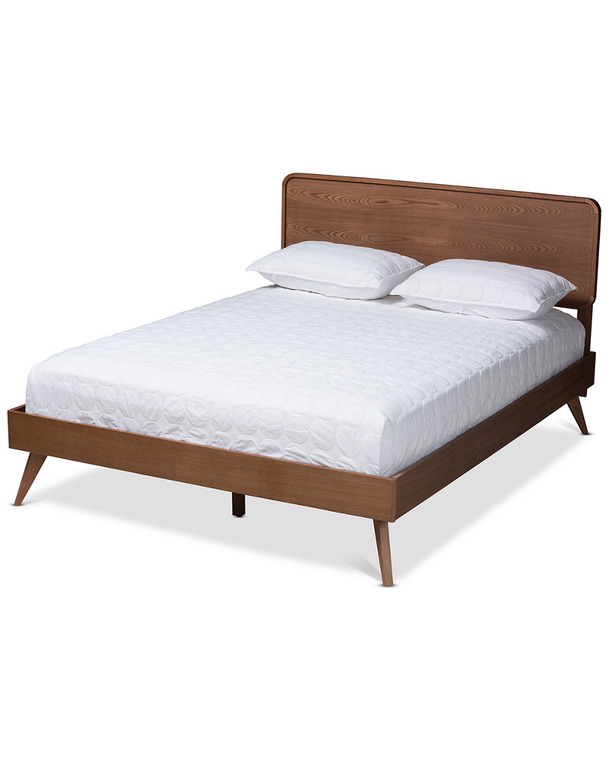 Baxton Studio Demeter Queen Size Platform Bed