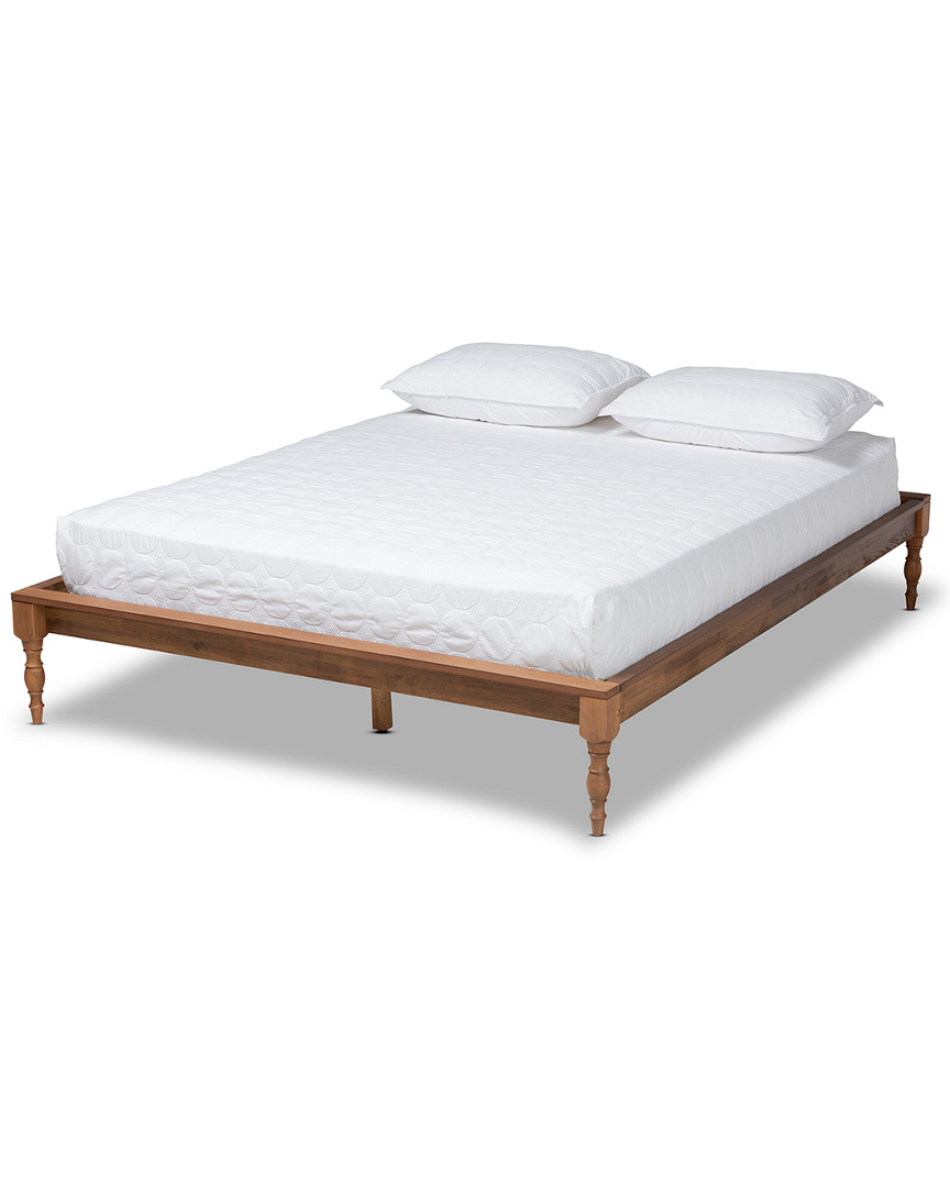 Baxton Studio Karine Queen Size Platform Bed Frame