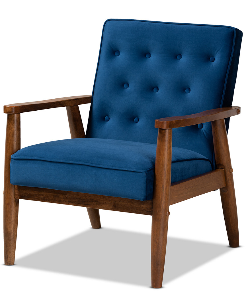 Baxton Studio Sorrento Lounge Chair