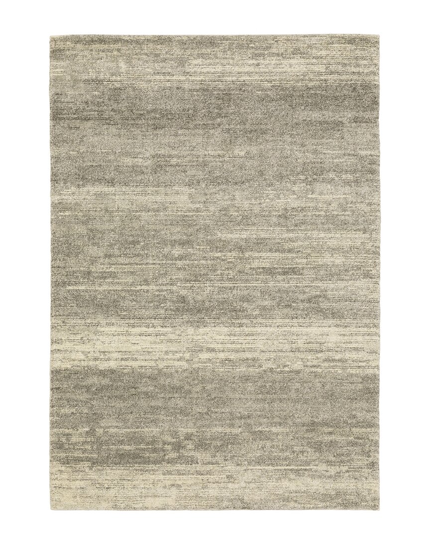 Stylehaven Avalon Distressed Abstract Rug In Gray