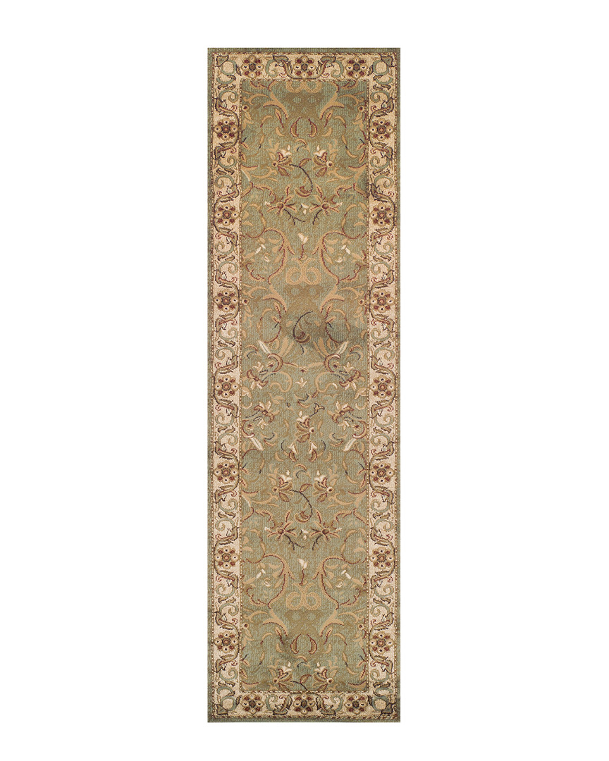 Superior Heritage Traditional Floral Scroll Rug
