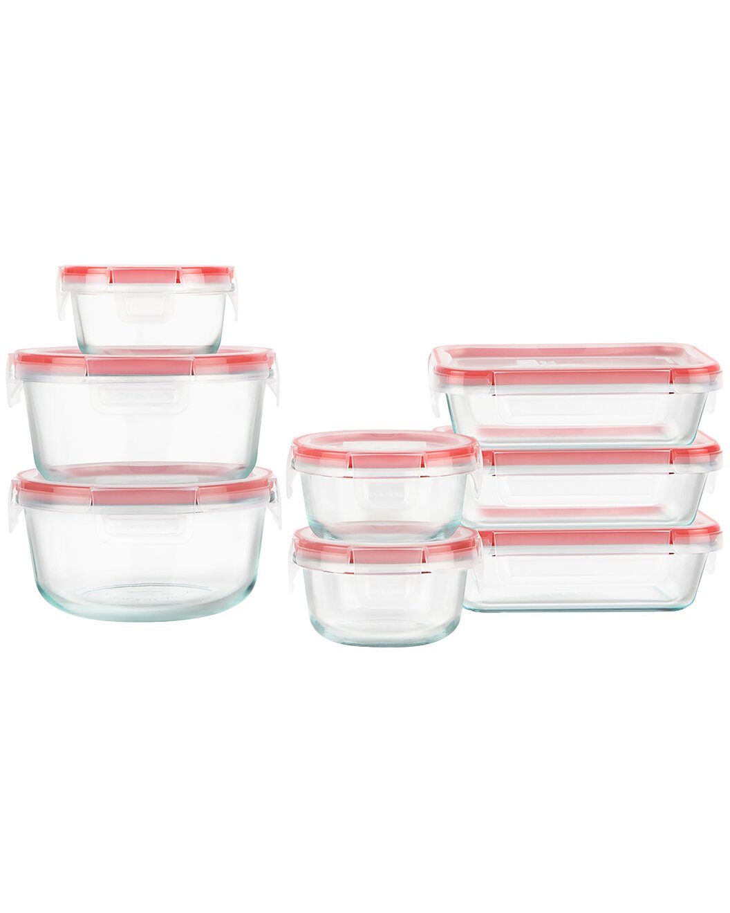 FreshLock 16pc Glass Storage Set
