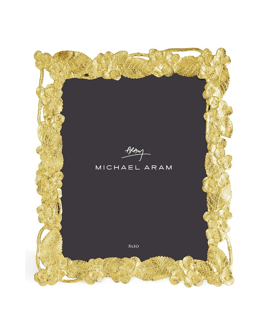 Michael Aram Hydrangea 8x10 Frame In Gold ModeSens