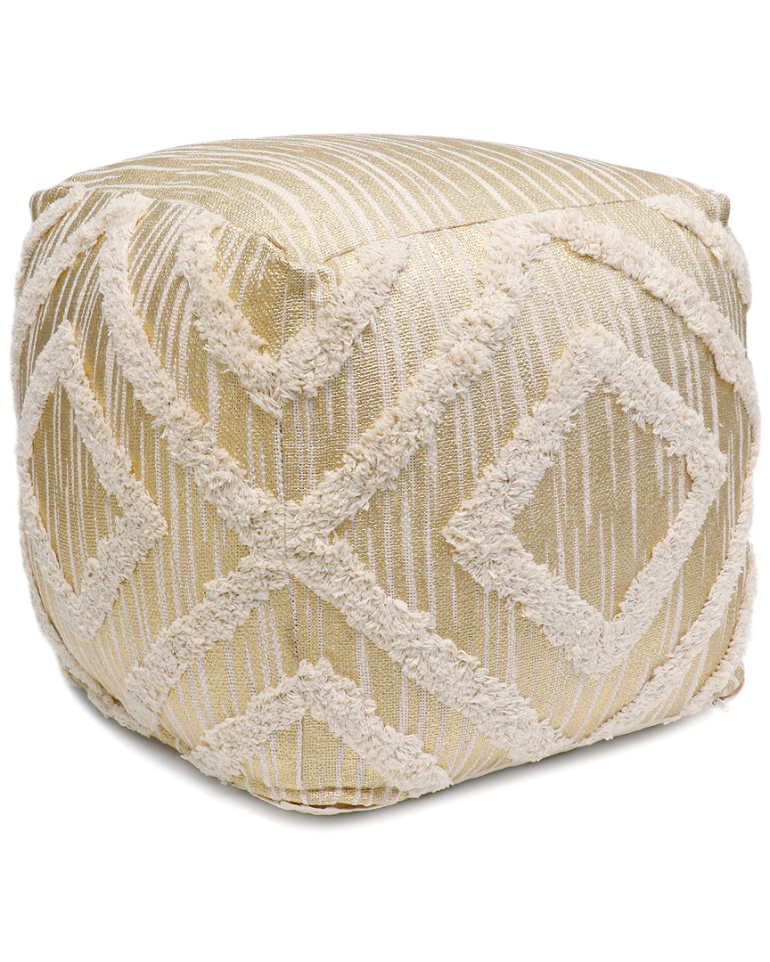 Pasargad Home Grand Canyon Collection Pouf