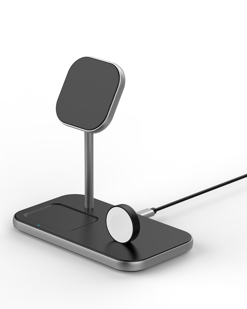 Posh Tech Charging Stand For Apple Products In Black