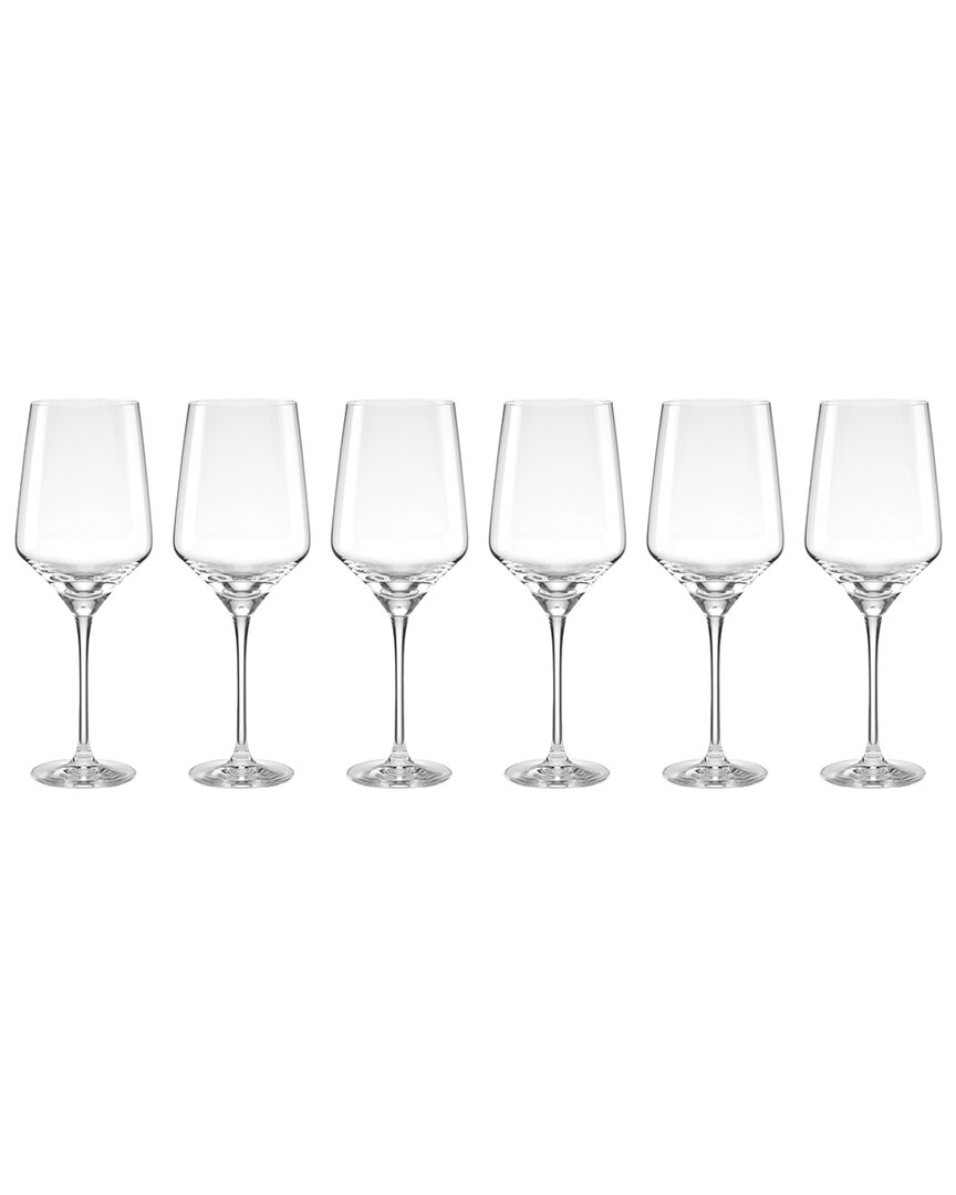 Lenox Set Of 6 Tuscany Classics Angled Wine Glasses