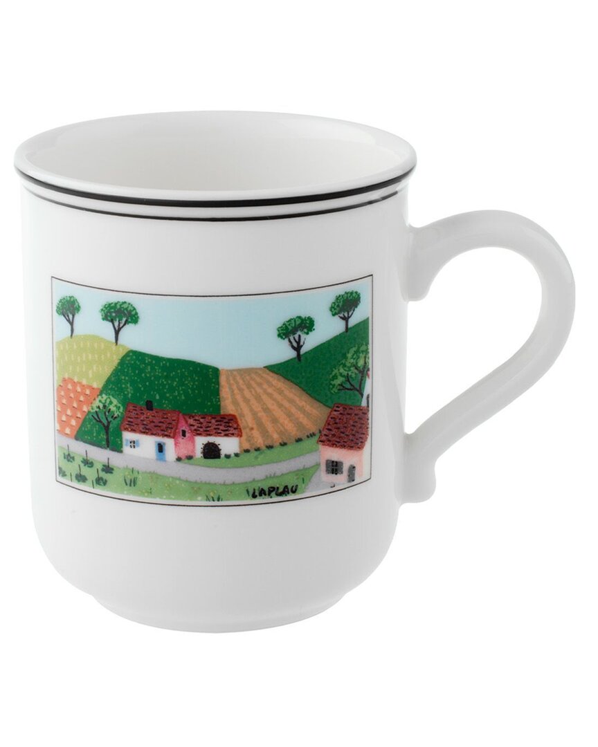 Villeroy & Boch Design Naif Countryside Mug In White