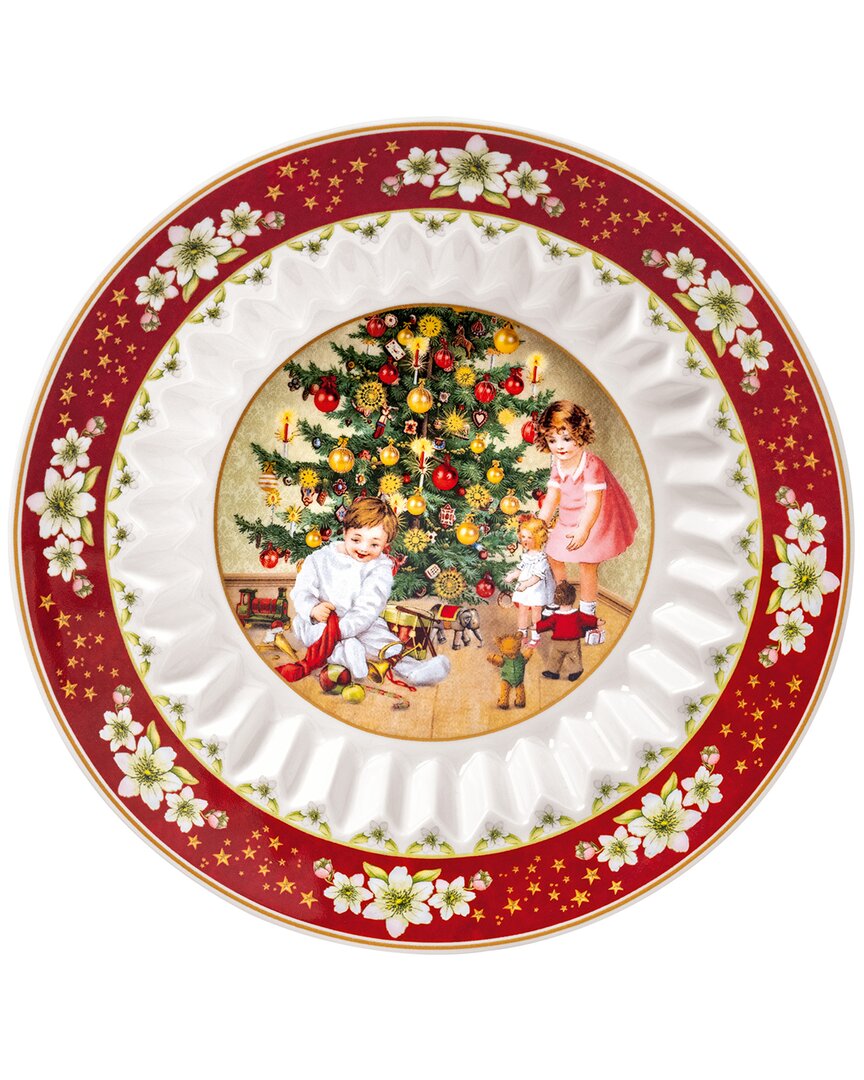 Villeroy & Boch Toy's Fantasy Children Under Tree Small Bowl In Multi