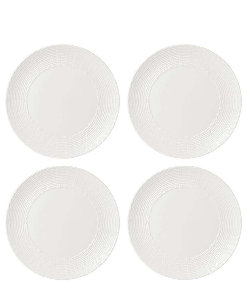Lenox Set Of 4 Wicker Creek Dinner Plates