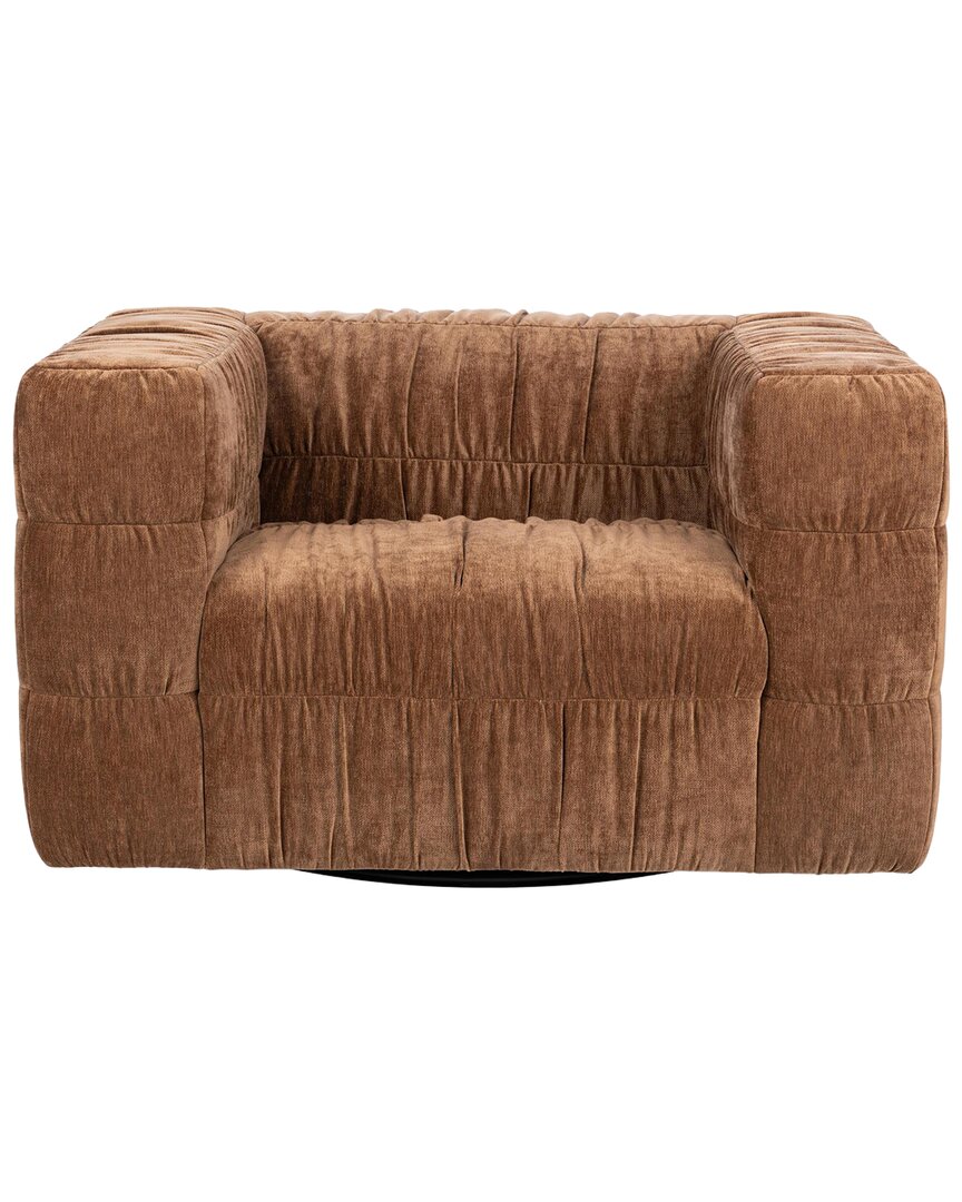 Classic Home Afeela Upholstered Swivel Chair