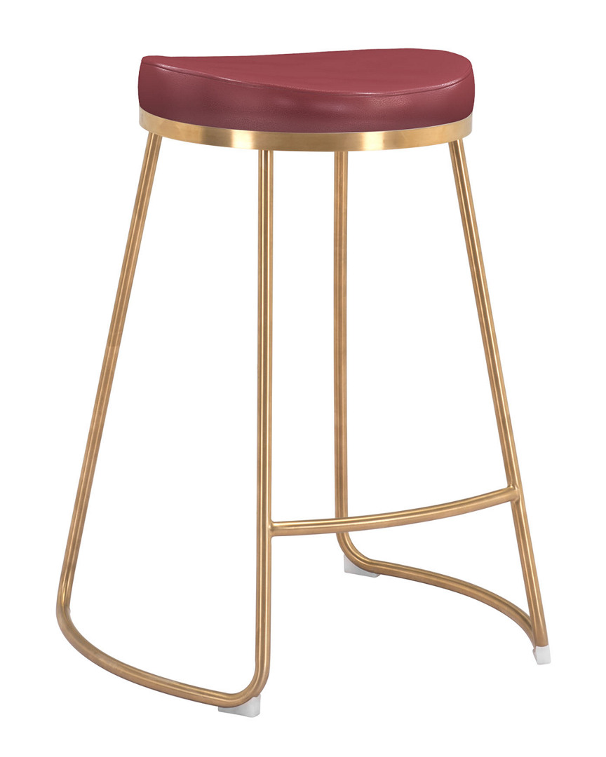 Zuo Set Of 2 Bree Counter Stools