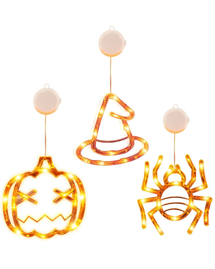 Fresh Fab Finds 3 Pack Halloween Window Light