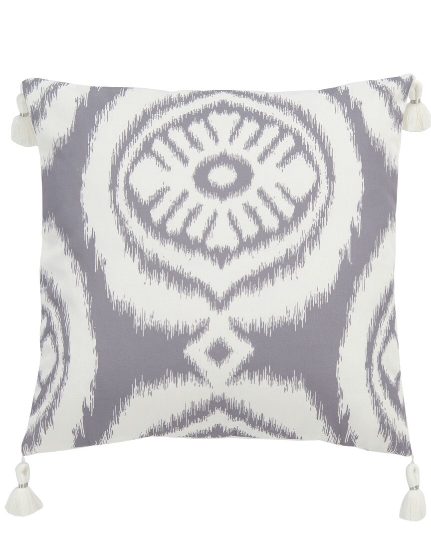 Safavieh Jaquet Outdoor Pillow In Grey