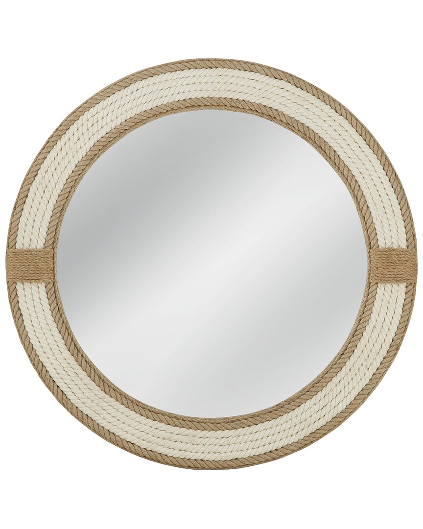 Bassett Mirror Apolline Wall Mirror In White