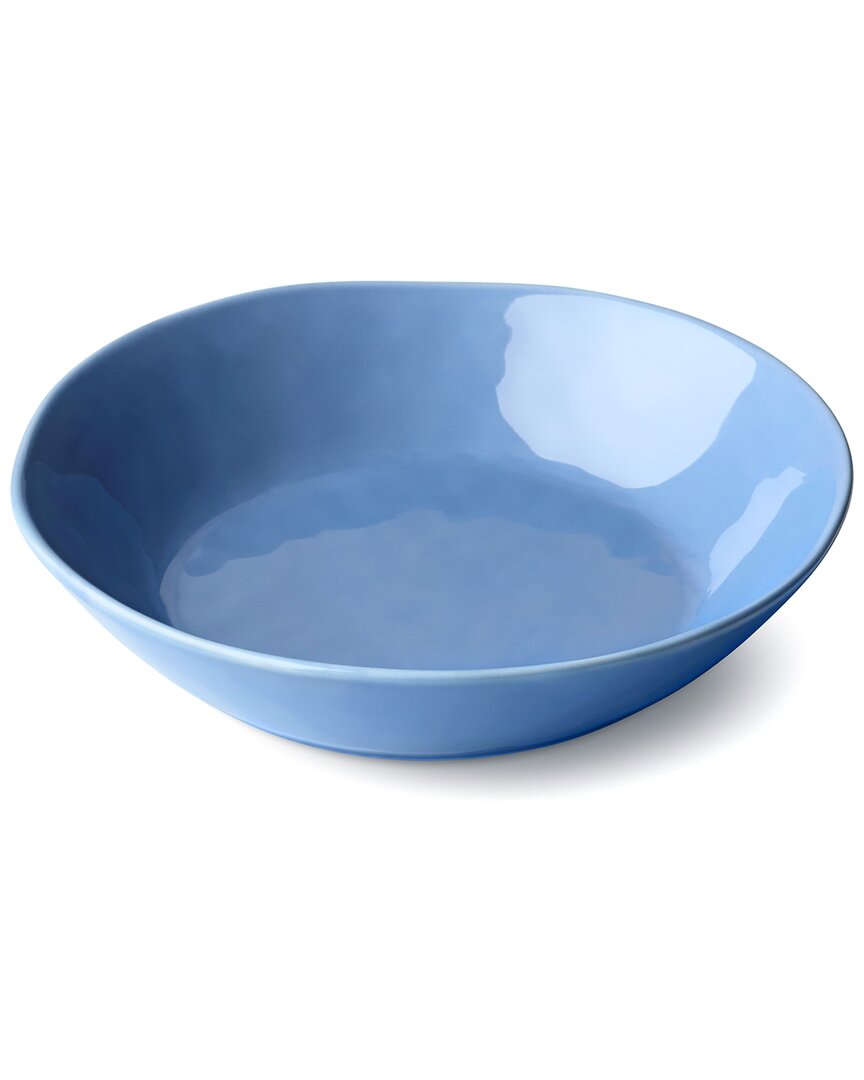 Certified International Cloudy Sky Set Of 4 Soup Bowls In Blue
