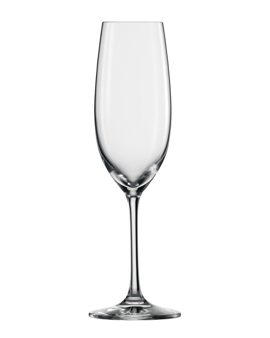 Zwiesel Glas Set Of 6 Ivento 7.7oz Champagne Flutes